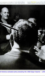 At MWA Cocktail Party ( (Life Mag. April 11, 1960) At MWA Cocktail Party ( (Life Mag. April 11, 1960)